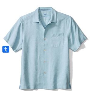 Tommy Bahama Seafoam Green Casual Shirt
